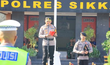 Ratusan-Personel-Gabungan-Disiagakan,-Polres-Sikka-Polda-NTT-Tegaskan-Kesiapan-Amankan-Nataru