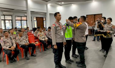 Jelang-Natal-dan-Tahun-Baru,-Polres-Sikka-Polda-NTT-Matangkan-Strategi-Lewat-Latpraops-Lilin-Turangga