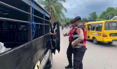 Polres-Sikka-Polda-NTT-Hadir-di-Semua-Lini,-Keamanan-Awal-Tahun-Terjaga