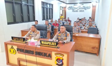 Evaluasi-dan-Konsolidasi-Nasional,-Polres-Sikka-Polda-NTT-Hadiri-Anev-Operasi-Lilin,-Amanusa-II-dan-Operasi-Ketupat-2026.