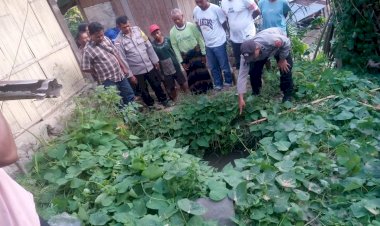 Tragedi-Balita-Tenggelam-di-Lubang-MCK-Desa-Parabubu,-Polres-Sikka-Polda-NTT-Lakukan-Olah-TKP