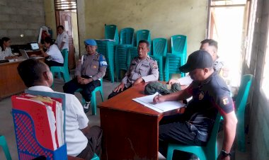 Kapolsek-Bola-Konsisten-Perkuat-Desa,-Antisipasi-Judi-dan-Konflik-Jelang-Pilkades