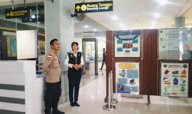 Tanpa-Hambatan,-Pengamanan-Bandara-Frans-Seda-Jamin-Kelancaran-Arus-Penerbangan