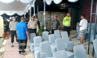 “Di-Balik-Sunyinya-Malam-Sikka,-Patroli-Polres-Sikka-Pastikan-Keamanan-Tetap-Terkendali”