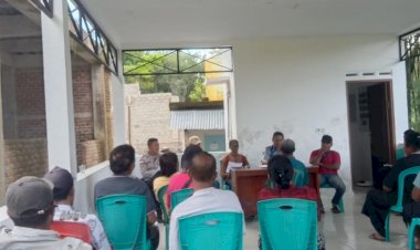 Problem-Solving-Humanis-Bhabinkamtibmas-Polres-Sikka-Berbuah-Damai,-Sengketa-Tanah-di-Gong-Bekor-Tuntas-Secara-Kekeluargaan