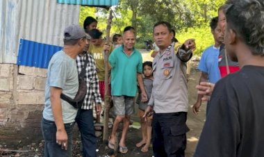 Sentuhan-Humanis-Polres-Sikka,-Sengketa-Pagar-di-Beru-Berhasil-Diredam-Tanpa-Gejolak