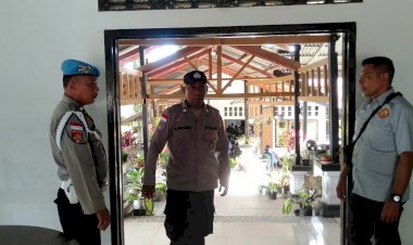 Rekoleksi-Imam-Se-Keuskupan-Maumere-Berlangsung-Khidmat,-Polsek-Nelle-Polres-Sikka-Pastikan-Keamanan-Maksimal