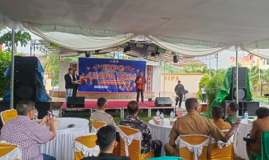 Semangat-“Inspiring-Change”-Menggema-di-Unipa-Expo-2026,-Wakapolsek-Alok-Turut-Hadiri-Pembukaan