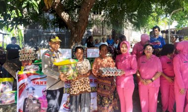 Sambut-HUT-Bhayangkara-ke-80,-Polres-Sikka-Hadirkan-Kepedulian-Nyata-Lewat-Bakti-Sosial