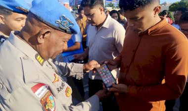 “Perkuat-Integritas-Internal,-Propam-Polres-Sikka-Gelar-Ops-Gaktibplin”