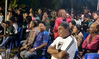 Turnamen-Bola-Voli-Antar-Desa-Resmi-Bergulir,-Polsek-Nita-Polres-Sikka-Pastikan-Keamanan-Kondusif