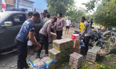 “Senja-Menyapa-Palue,-Polri-Tetap-Bergerak:-Bantuan-dan-Harapan-Terus-Menjangkau-Korban-Gempa”