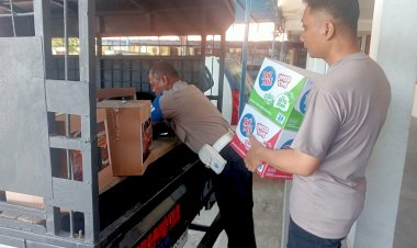 Polres-Sikka-dan-Bhayangkari-Terus-Bergerak,-Bantuan-Sosial-Digeser-untuk-Warga-Korban-Gempa