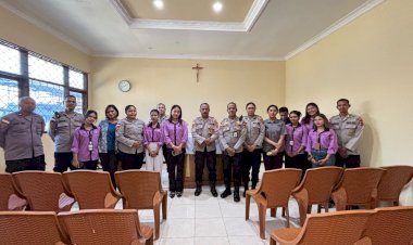 Binrohtal-Polres-Sikka:-Menajamkan-Iman,-Meneguhkan-Mental,-Menguatkan-Pengabdian-Polisi-di-Tengah-Masyarakat