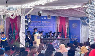 Perwakilan-Kapolres-Sikka-Hadir-di-Wisuda-Ke-10-UMM,-Personel-Kawal-Rangkaian-Acara-hingga-Peresmian-Klinik-PKU