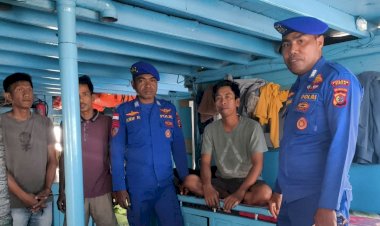 Satpolairud-Polres-Sikka-Bergerak-di-Pesisir-Cegah-TPPO-dan-Ancaman-Kejahatan-Laut