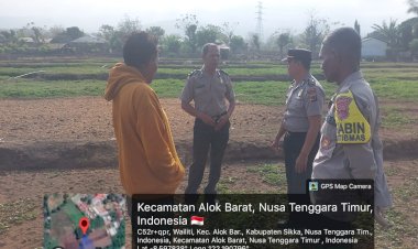 Temui-Langsung-Kelompok-Tani-BUMBU-RJ,-Kabag-SDM-Polres-Sikka-Petakan-Kendala-dan-Dorong-Ketahanan-Pangan