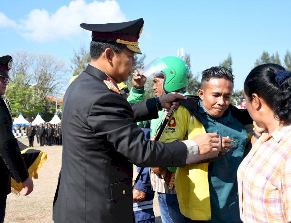 Apel Kebangsaan Polda NTT: Ojol dan Buruh Kompak Jaga Persatuan, Tolak Intoleransi dan Radikalisme