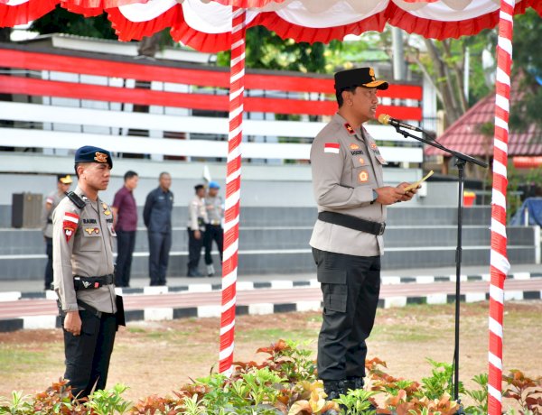 Wakapolda NTT Brigjen Pol Baskoro Tri Prabowo, S.I.K., M.H., Pimpin Apel Kesiapan Tanggap Darurat Bencana Hidrometeorologi