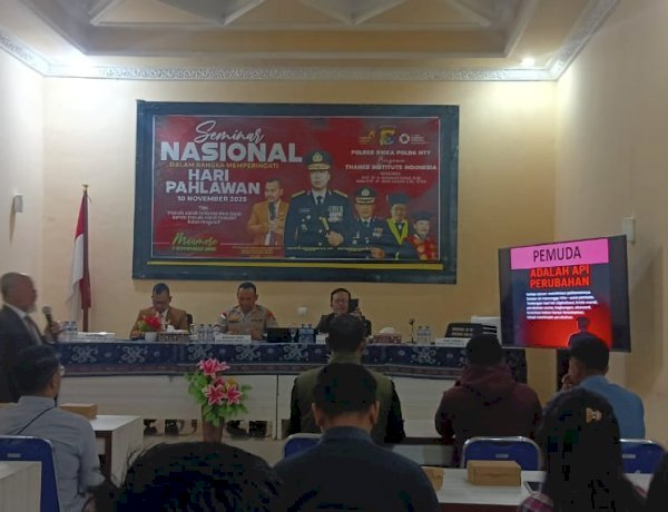 Seminar Nasional Polres Sikka Polda NTT: Menyulut Api Kepahlawanan di Dada Pemuda