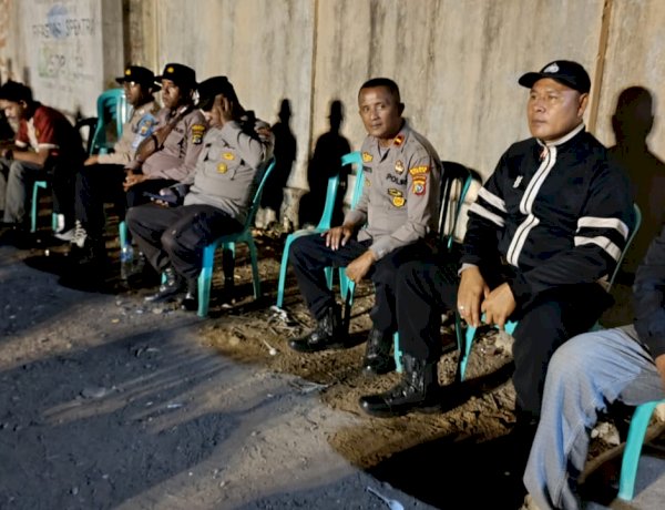 Di Balik Sorak Penonton, Polres Sikka Polda NTT Tegak Siaga Amankan Turnamen Voli Bupati Cup I 2025