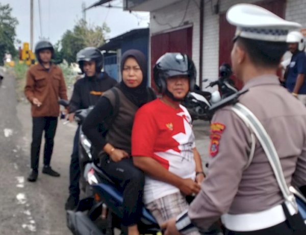 Gelar Razia Gabungan, Sat Lantas Polres Sikka Polda NTT Tegakkan Disiplin dan Cegah Laka Lantas