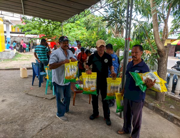 Polres Sikka Polda NTT Kawal dan Monitoring Pasar Murah, Minyak Tanah & Sembako Aman ke Tangan Warga