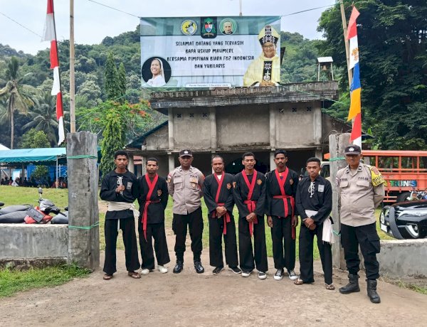 Perayaan Misa Penuh Khidmat: Aparat Berjaga Amankan Prosesi Kaul Kekal di Maumere