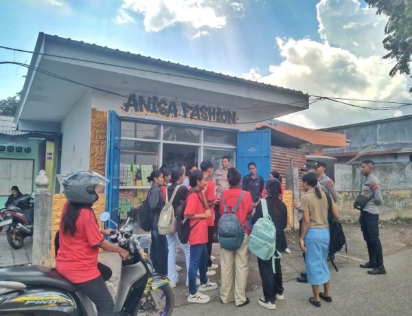 Polres Sikka Polda NTT Sasar Pelajar, Edukasi Bahaya Miras dan Tertib Lalu Lintas