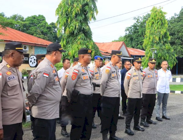 KUHP–KUHAP Jadi Fokus, Kabag Ops Polres Sikka Polda NTT Dorong Perwira Jadi Motor Edukasi Anggota