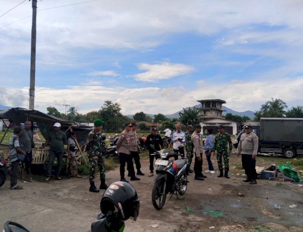 Di Bawah Pengamanan Polsek Kewapante Polres Sikka, Penertiban Lahan Koperasi Merah Putih Desa Geliting Berlangsung Tertib
