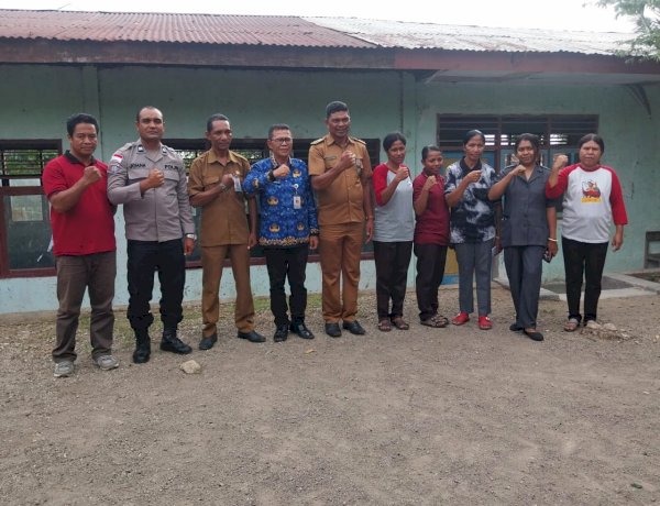 Polemik Lahan SDN Hamar Tuntas Lewat Musyawarah, Polsek Bola Polres Sikka Polda NTT Lakukan Monitoring