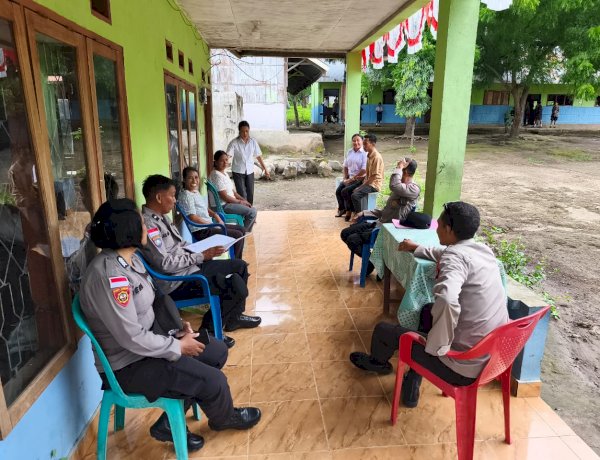 Polres Sikka Polda NTT Hadir di Sekolah, Guru Diajak Jadi Mitra Strategis Jaga Kamtibmas