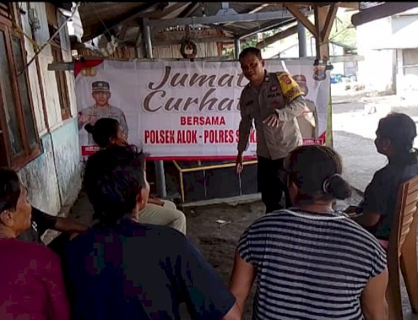“Jumat Curhat Polres Sikka Polda NTT: Dari Knalpot Brong hingga Kriminalitas, Suara Warga Didengar”