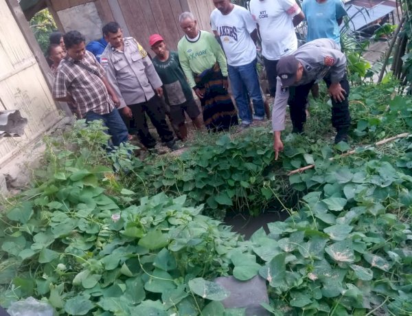 Tragedi Balita Tenggelam di Lubang MCK Desa Parabubu, Polres Sikka Polda NTT Lakukan Olah TKP