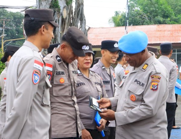 Gaktiblin Digelar, Propam Polres Sikka Polda NTT Tegaskan Perang Terhadap Pelanggaran Internal