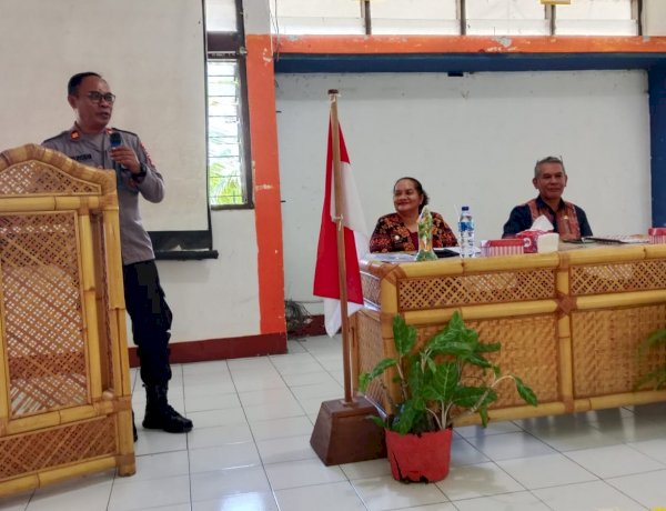 Sertijab Sekcam Nelle, Kapolsek Dorong Kolaborasi Pemerintah dan Aparat Keamanan