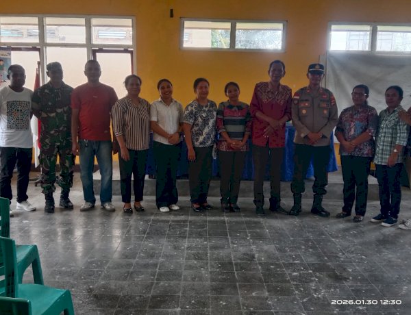 Kehadiran Kapolsek Kewapante Warnai Sertijab Camat Kangae, Simbol Stabilitas dan Keamanan Wilayah