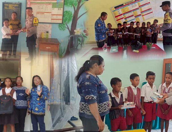 Polisi Datang Bukan Menghakimi, Bhabinkamtibmas Polres Sikka Polda NTT Bawa Kepedulian ke Sekolah