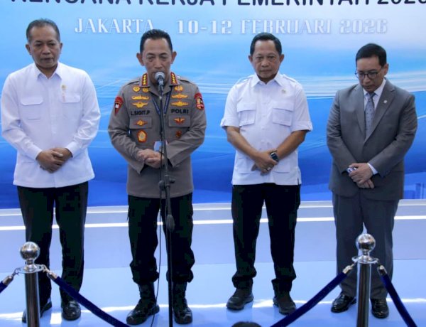 Rapim Polri 2026 Hari Kedua, Kapolri Tekankan Peran Polri Jaga Stabilitas dan Dukung Program Pemerintah