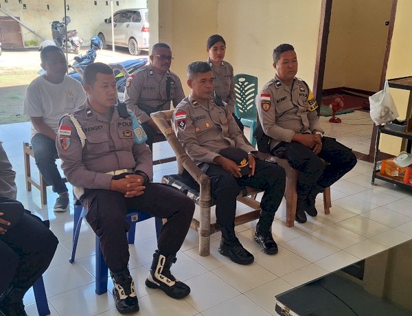 Bangun Polisi Berkarakter, Polsek Jajaran Polres Sikka Polda NTT Rutin Asah Spiritualitas