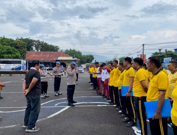 Bentengi Marwah Polri, Propam Polres Sikka Polda NTT Gencarkan Operasi Gaktibplin