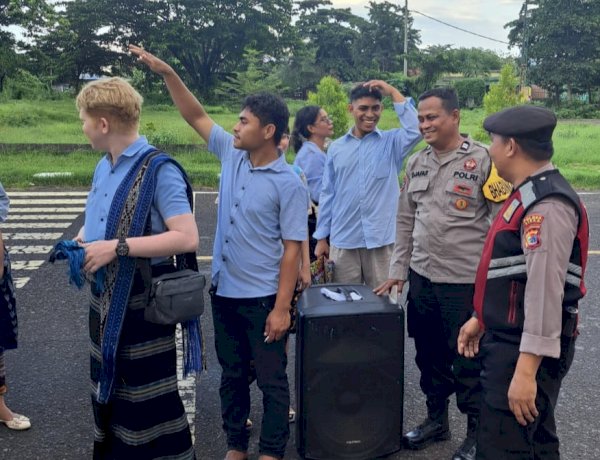 Empat Polsek Bergerak Bersama, Polres Sikka Polda NTT Kirim Sinyal Tegas Lawan Gangguan Kamtibmas