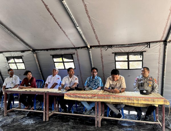 Sinergi Polri dan Pemerintah, Sekolah Terdampak Angin Kencang di Tana Wawo Sikka Segera Dibangun Kembali