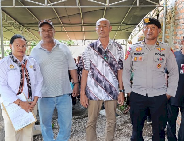 Polres Sikka Polda NTT Dampingi dan Kawal Pemulangan Jenazah PMI Asal Sikka