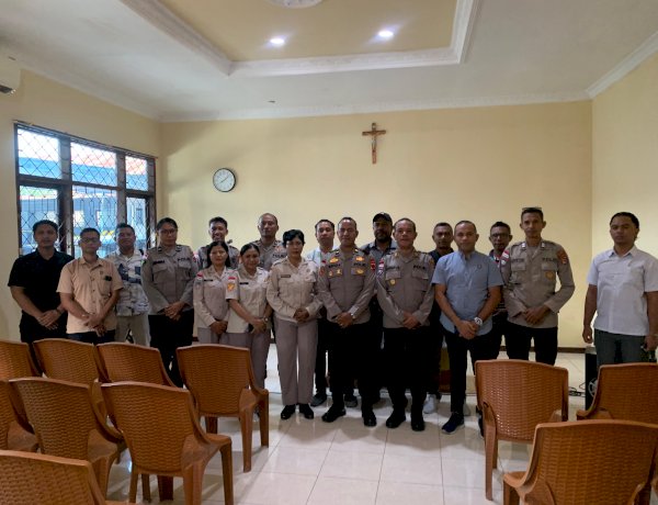 Pembinaan Rohani Virtual Polres Sikka Polda NTT: Perkuat Iman, Teguhkan Integritas, Mantapkan Pengabdian