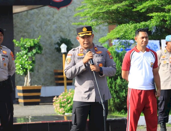 Apel Pagi Penuh Makna: Wakapolres Sikka Serukan Kinerja Maksimal dan Moralitas Personel