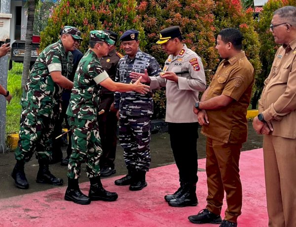 Sinergi TNI–Polri di Sikka Kian Solid, Kapolres Sikka Hadiri Penutupan TMMD ke-127