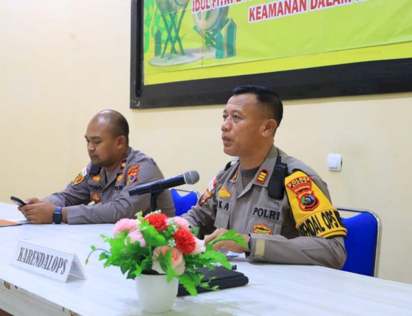 Latpra Ops Ketupat Turangga 2026 Digelar, Polres Sikka Siap Kawal Keamanan Lebaran