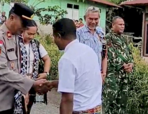 Sosialisasi KUHP di Nelle Barat, Kapolsek Nelle Ajak Warga Bangun Kecerdasan Spiritual, Emosional dan Intelektual